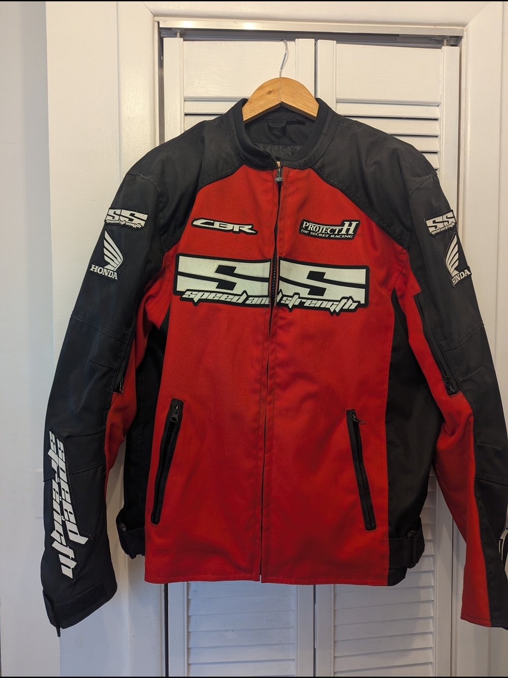 Men’s Red & Black CBR Racing Jacket